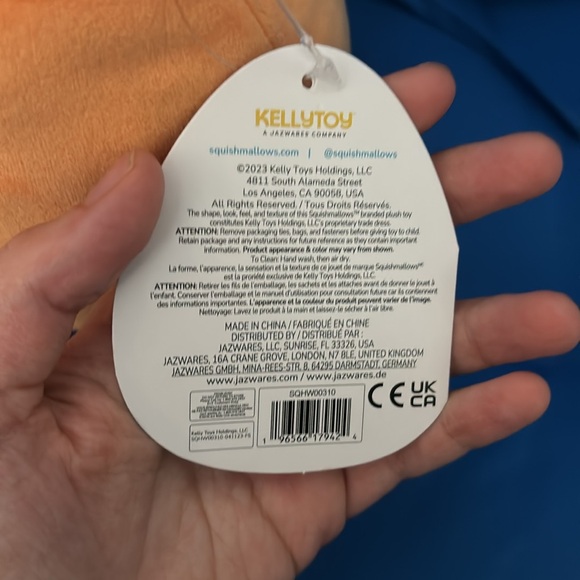 Original SquishMallows Charlon Size 8 “ Inch 2022 Monster NWTS - Picture 7 of 10